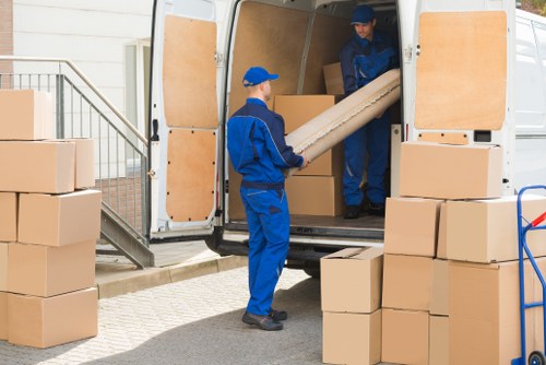 Man and van removals service in St Johns Wood for local home moves