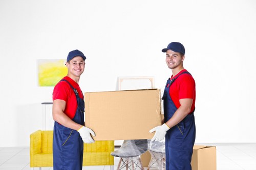 Furniture pick-up service handling bulky items in a St Johns Wood property