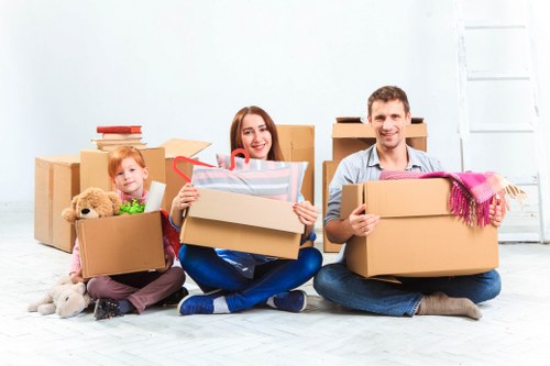 Man and van service helping with a local move in Stjohnswood