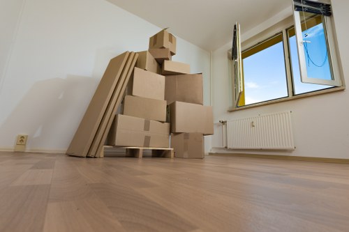 Careful removal service for a period property with access considerations