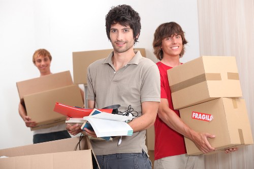 Professional local moving service in a London neighbourhood
