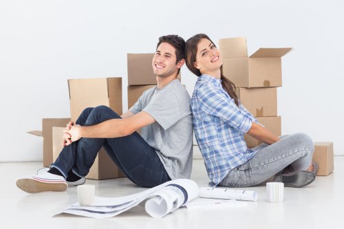 Professional moving help with van in Stjohnswood