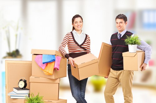 Careful packing and furniture moving support for a St Johns Wood home move
