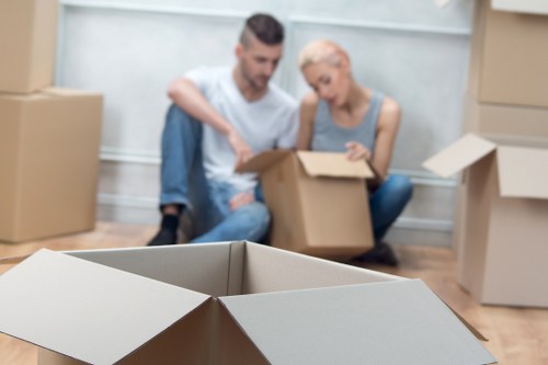 Careful furniture handling for house removals in Stjohnswood
