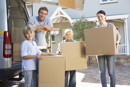 Careful packing and loading for apartment removals in Stjohnswood
