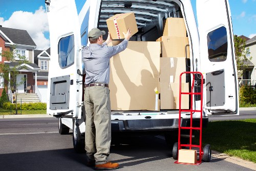 Household items being prepared for same day removals