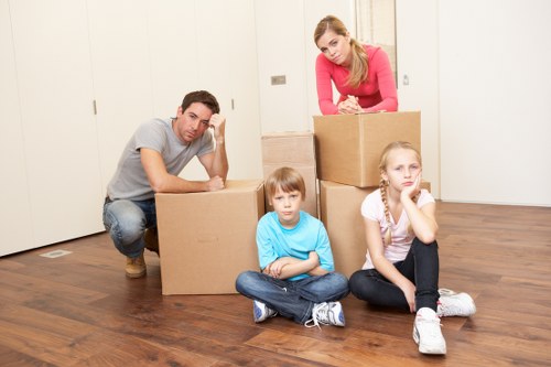 Stjohnswood business moving logistics with organized packing and transport