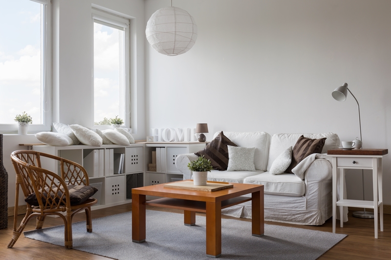 Furniture being moved carefully into a London home